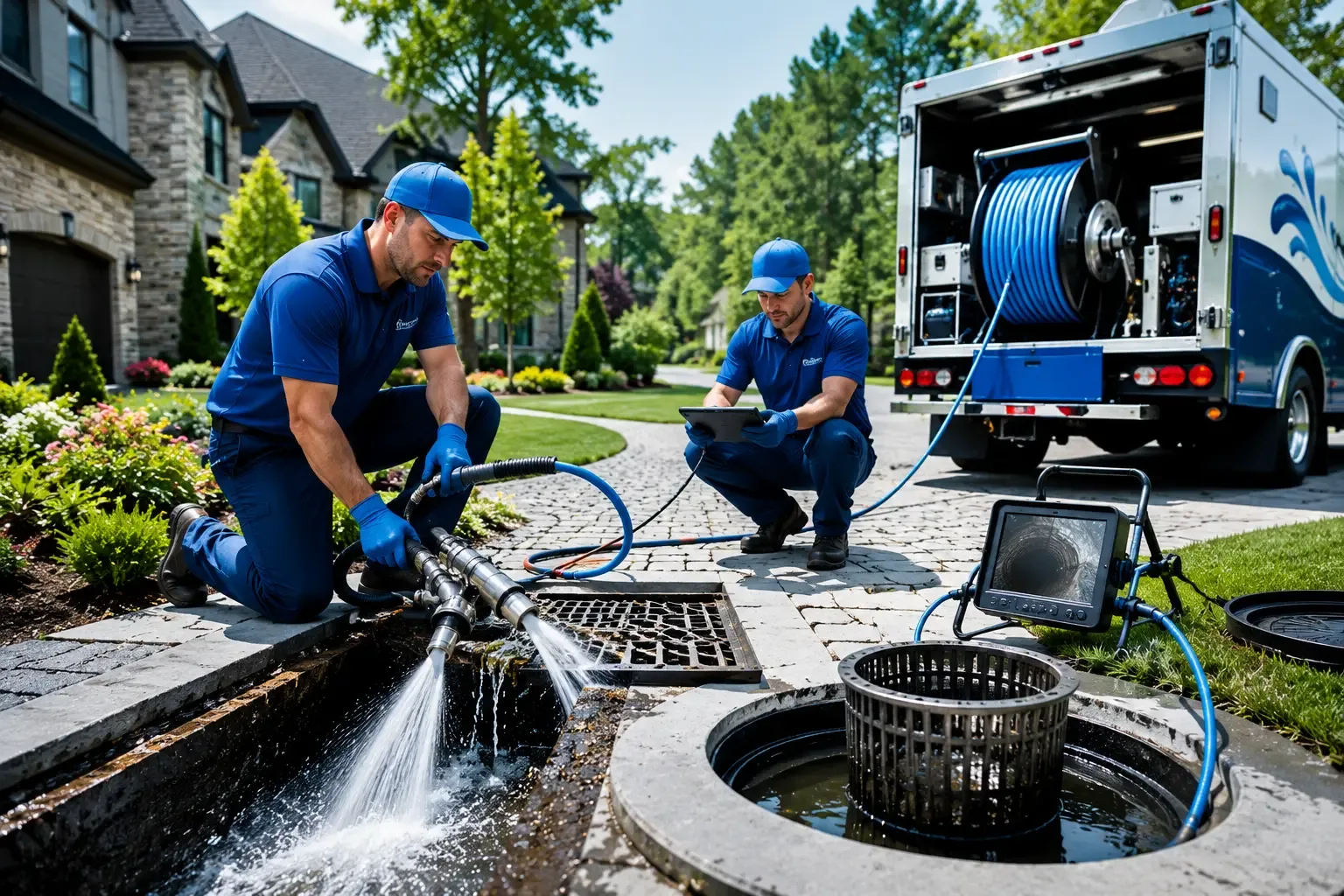 Local outdoor drain cleaning professionals in Barronett, WI
